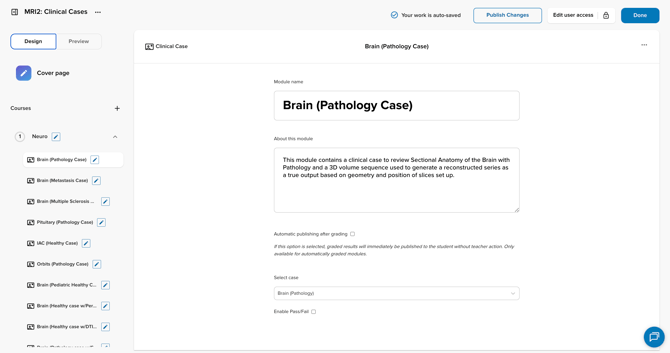 In a module, design-1