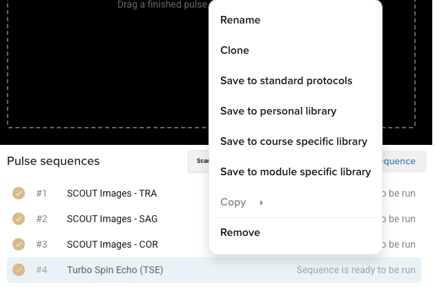 corefunctionspulseseqlist