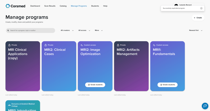 duplicate a program you didnt create