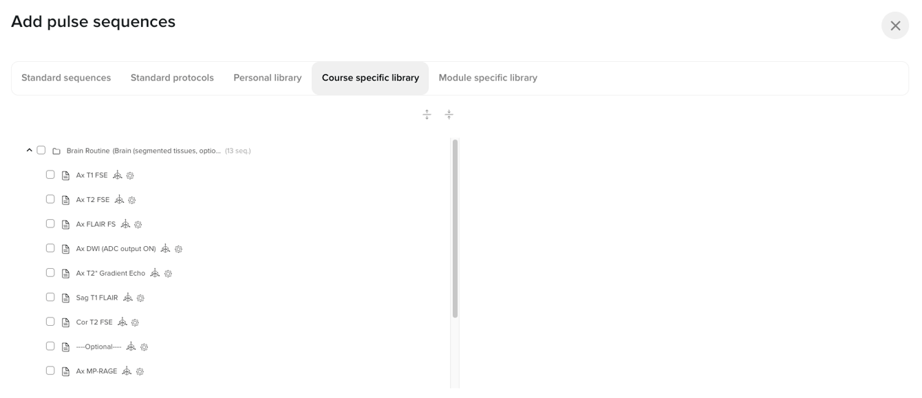 Learner: Course Specific Library
