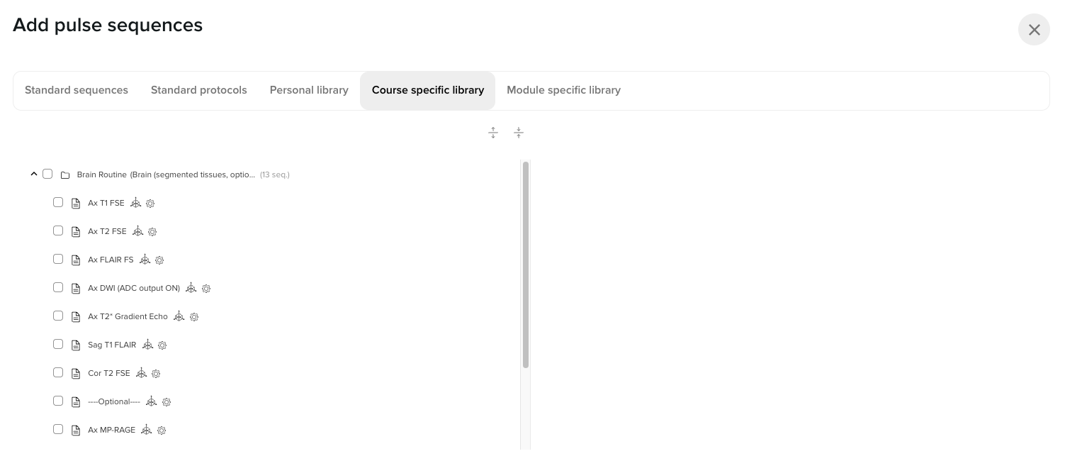 Learner: Course Specific Library
