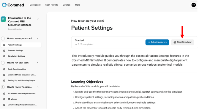 startsimulatormodule